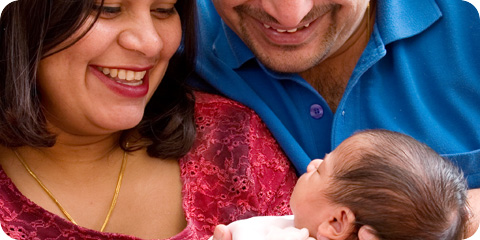 Deaf Parenting UK (DPUK) asian family